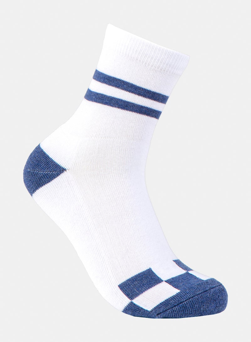 Odds Men's Pack of 3 Half Terry L-Shape Patterned Socks - Image 4
